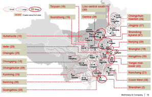 Grappes de villes (6-12)